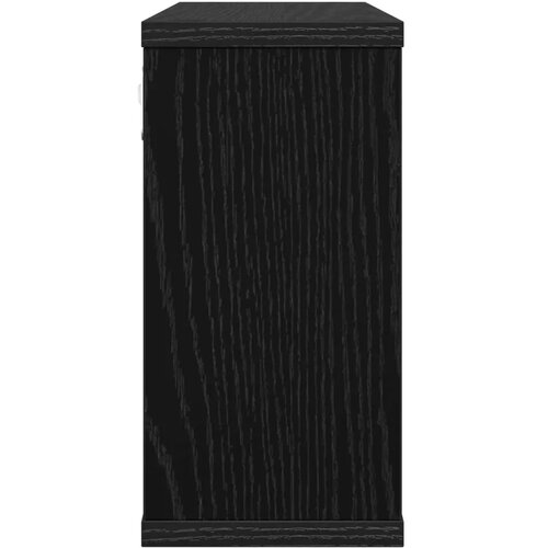  Plutajuće police Crni hrast 80 x 15 x 30 cm Konstruirano drvo - Crni hrast 1 Slike