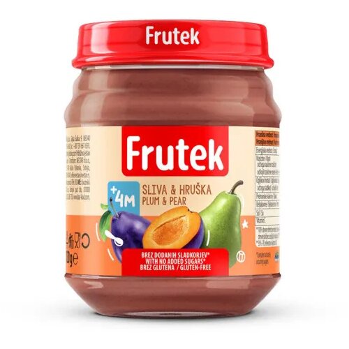 Frutek kašica šljiva i kruška 120g Cijene