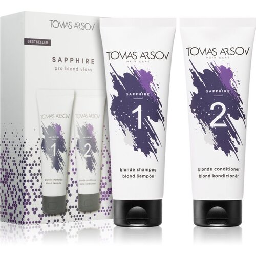 Tomas Arsov Sapphire Bal&amp;iacute;ček &amp;Scaron;ampon a Kondicion&amp;eacute;r &amp;scaron;ampon in balzam Slike