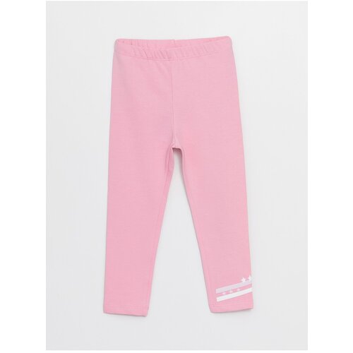 LC Waikiki Baby Girl Tights with an Elastic Printed Waist Slike