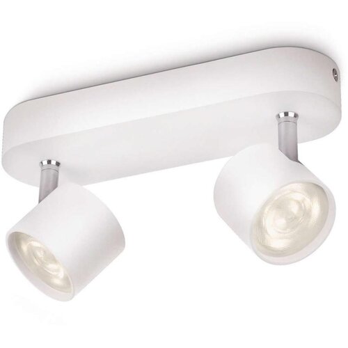 Philips star spot svetiljka bela led 2x3W selv Cene