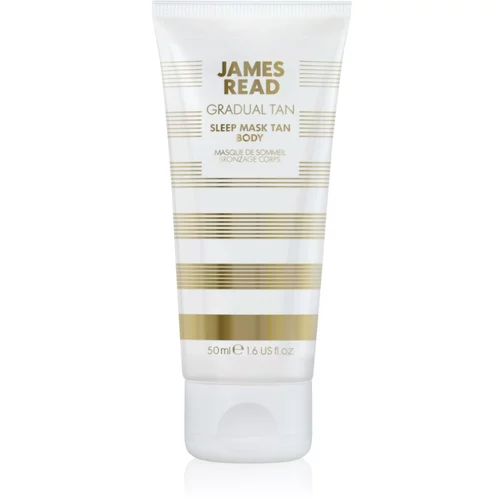 James Read Gradual Tan samoporjavitvena nočna vlažilna maska za telo 50 ml