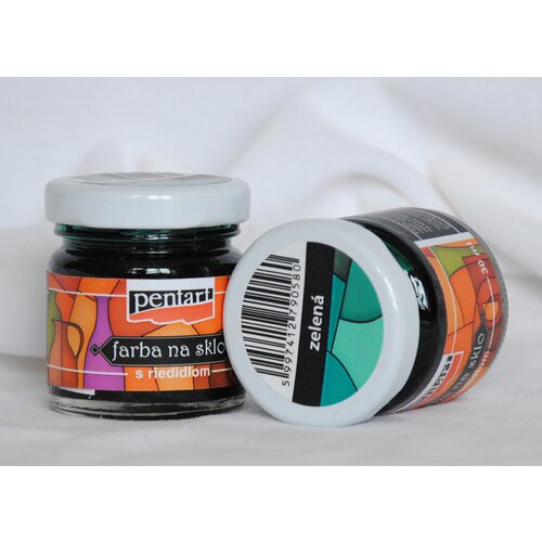  Boja za staklo PENTART - 30 ml green Slike