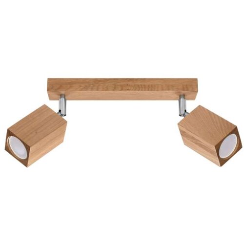  Sollux SL.1036 - Spot svetiljka KEKE 2xGU10/40W/230V hrast Cene