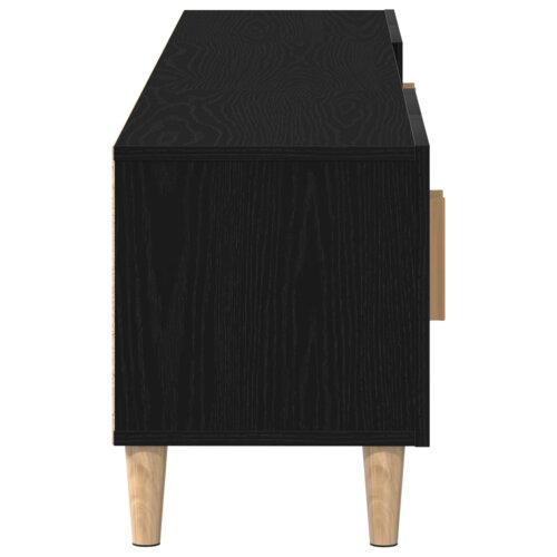  ormar Crni hrast 180 x 31,5 x 40 cm Konstruirano drvo Slike