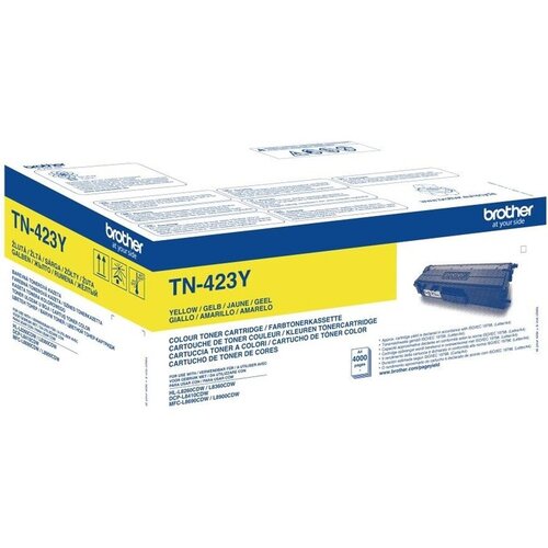 Brother TN423Y Toner Cartridge Yellow HC TN423Y Slike