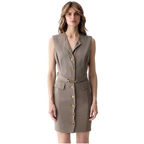 Guess Marciano - bež mini blejzer-haljina Cene
