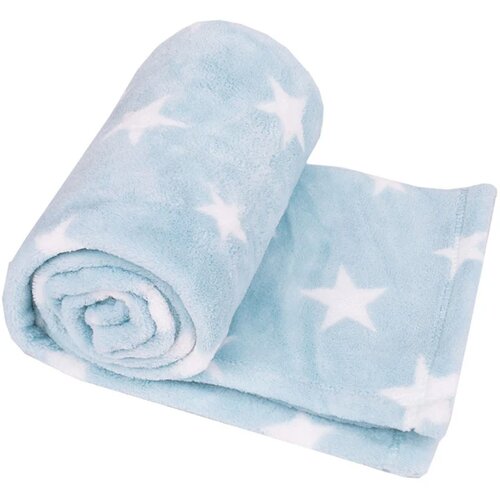 Jungle ćebe za bebe Zvezdica Svetlo Plava, 100x130cm 31000353 Slike