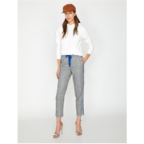 Koton Pants - Navy blue - Slim Slike