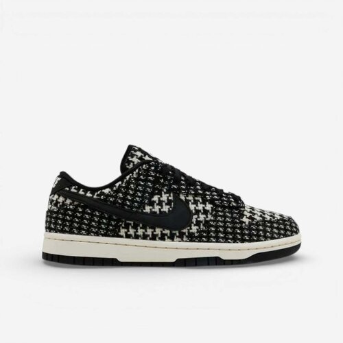 Nike Nizke superge Dunk Low Harris Tweed White Black Multi (Women's) Črna Cene