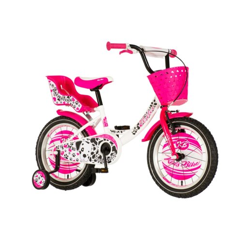 Visitor DAL160 my dalmatian 16&amp;quot; deč. bic. roza bela kontra 2020 EUR1 @ - dečiji bicikli Slike