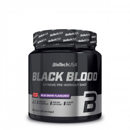 Biotechusa black blood caf+ pre-workout formula 300g Slike