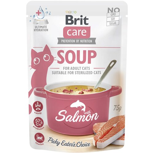 Brit Care juha za mačke 15 x 75 g - Losos Cijene