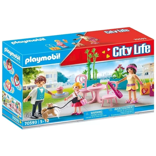 Playmobil Sprostitev ob kavi 70593 - City Life Shopping, (20392426)