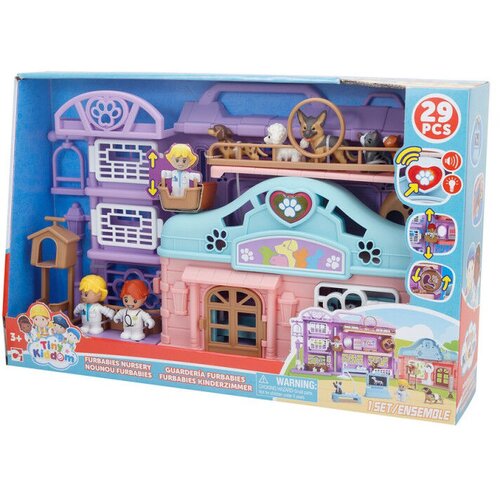 Tiny Kiddom Set za igru Vrtić za krznene bebe Slike