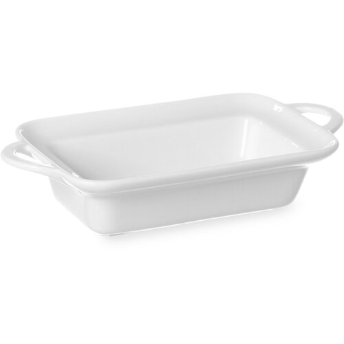 Hendi Pravokotni pekač z ročaji 190x120x50mm beli porcelan - 784112, (21398079) Cene