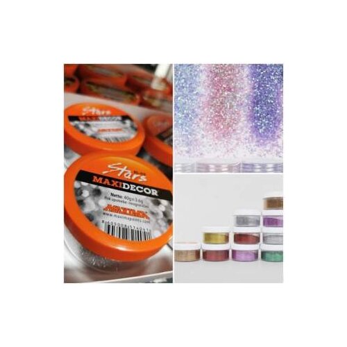Maxima MAXIDECOR Stars 0,04 KG, silver, SL-02 Cijene