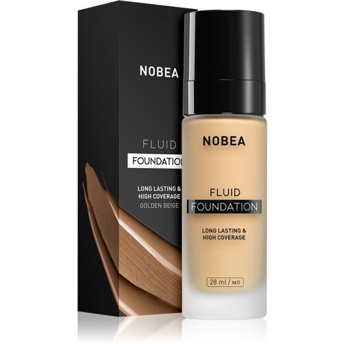 NOBEA Day-to-Day Fluid Foundation dolgoobstojen tekoči puder odtenek 03 Golden beige 28 ml Slike