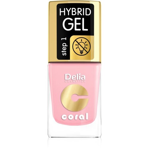 Delia Cosmetics Coral Nail Enamel Hybrid Gel gel lak za nohte odtenek 04 11 ml Cene
