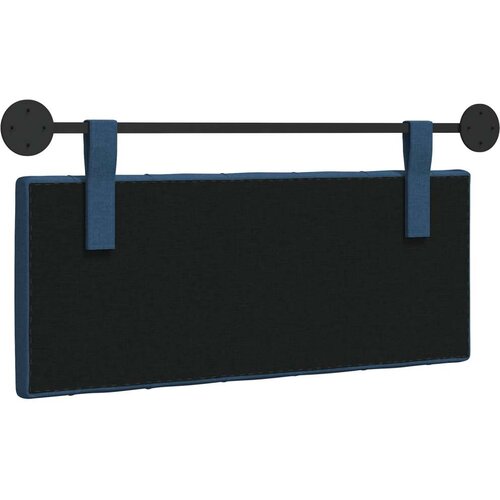  Držeće uzglavlje Zidne Plava 110 x 55 x 7 cm tkanina - Plava 100 cm bez LED Cijene