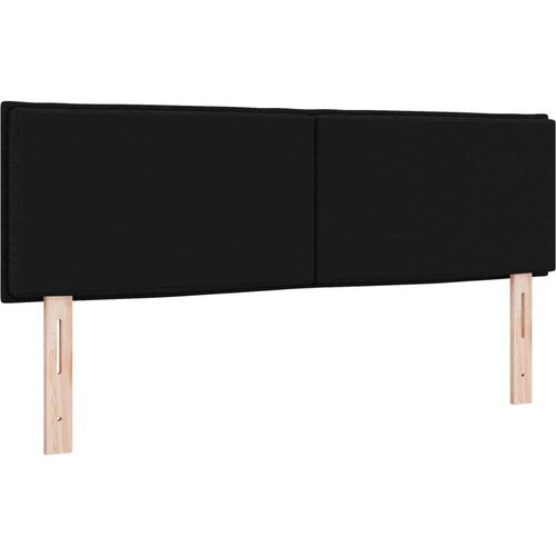  Naslon za glavu Linije Dizajn Crna 140 cm Tkanina Slike
