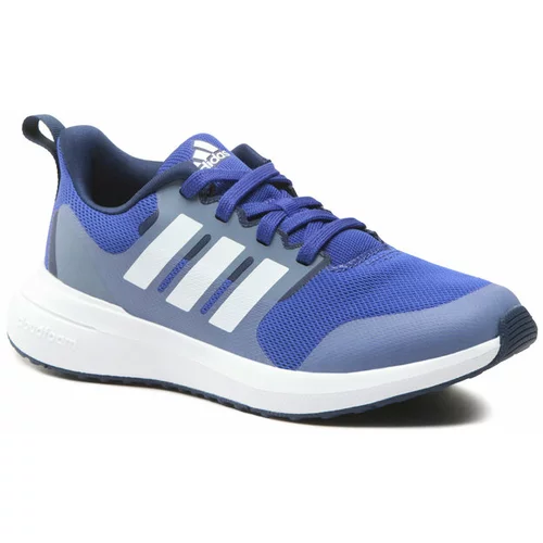 Adidas Sportske cipele 'Fortarun 2.0 Cloudfoam Lace' plava / sivkasto plava / bijela