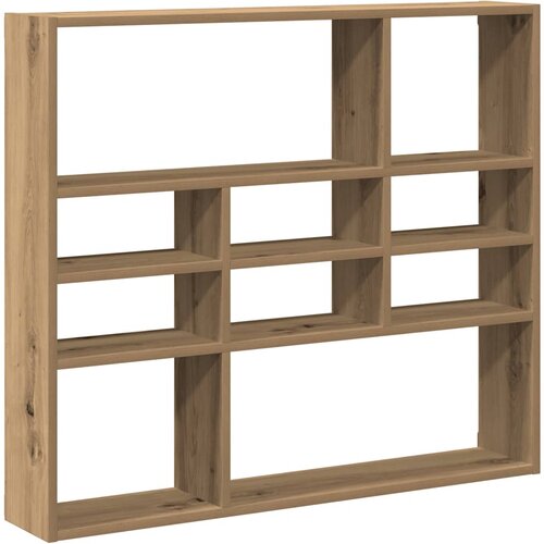 Maison Chic Stenska polica - Viseča Polica artisan hrast 90x16x78 cm inž. les, (21793795) Cene