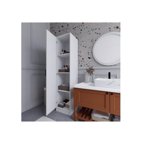 Hanah home Ormar Yaman, 40x182x47 cm, Bijela Slike