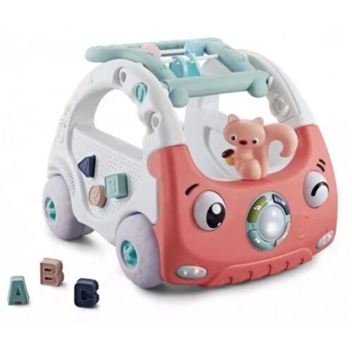 Kikka Boo guralica za bebe driveandplay pink Slike