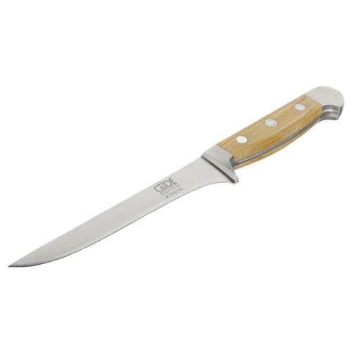 G&amp;Uuml;DE Alpha Boning Knife 16 cm Olive Wood Slike