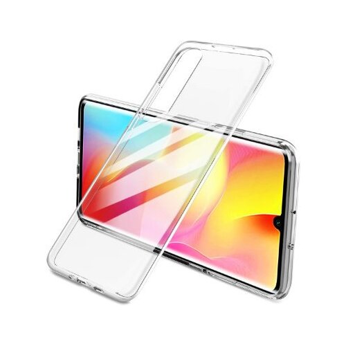 Ultra tanek silikonski ovitek za Xiaomi Redmi Note 10 Lite - prozoren Slike