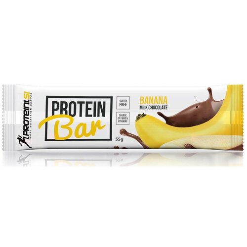 Proteini.si protein bar banana mlečna čokolada 55g Cene