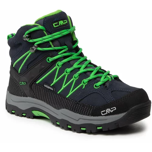 CMP Trekking čevlji Kids Rigek Mid Trekking Shoe Wp 3Q12944J B.Blue/Gecko K1AK