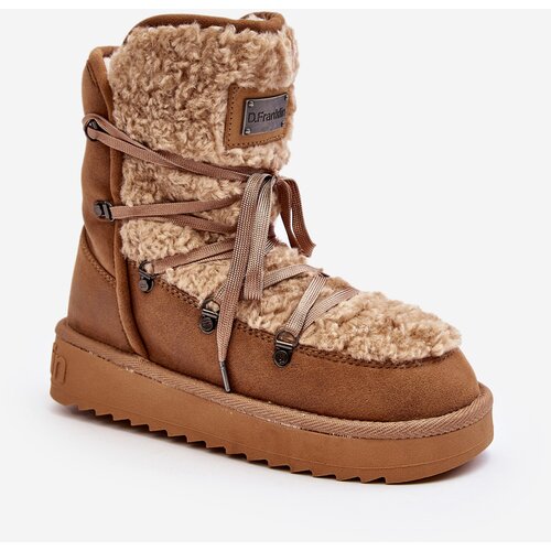 Kesi Waterproof platform shoes D.Franklin Brown Cene