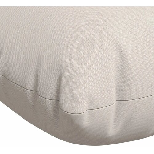  Jastučići za klupe VIANEN 2 kom. 100% poliester Bijela - Bijela 130 x 50 x 12 cm Slike