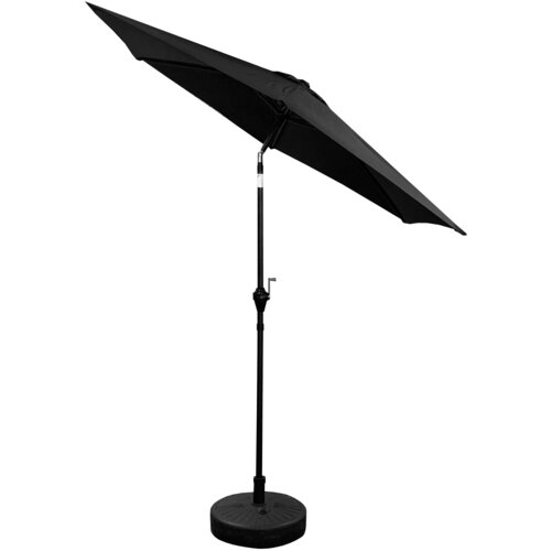  Nagibni vrtni suncobran 250 cm AGA MR2026-Black - crni Slike