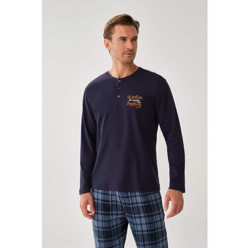 Dagi Sweatshirt - Navy blue - Regular Cene