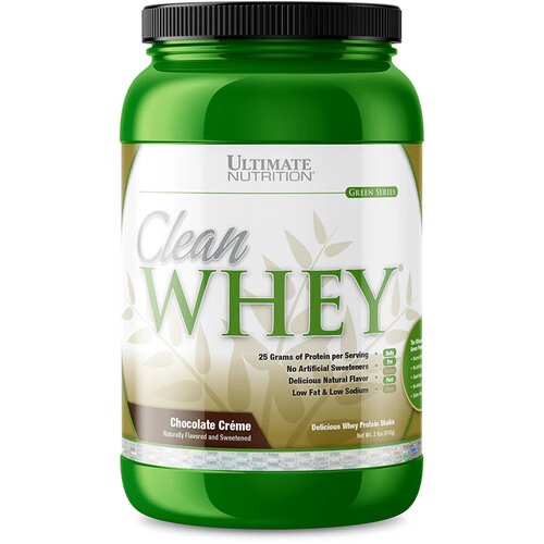 Ultimate Nutrition clean whey &amp;ndash; čist i kvalitetan protein za brži oporavak mi&amp;scaron;ića - vanila Slike