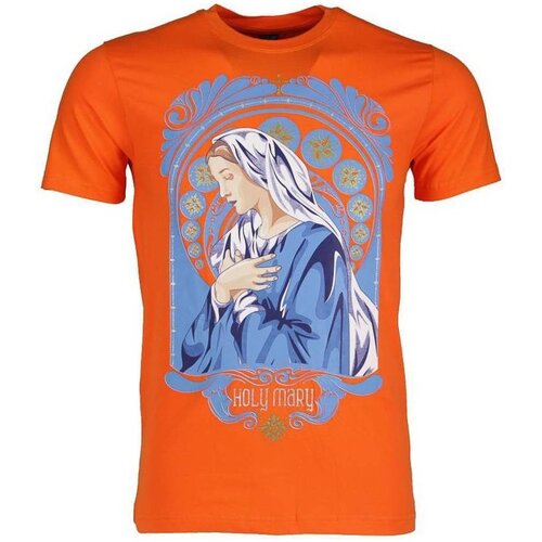 Local Fanatic Majice s kratkimi rokavi 3076430 Oranžna Cene