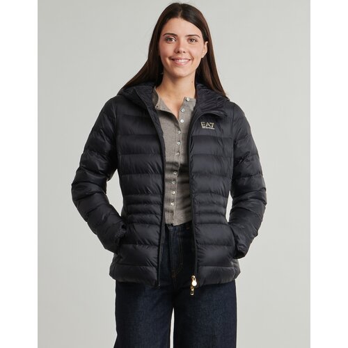 Ea7 Emporio Armani Puhovke TRAIN CORE LADY W ECO DOWN JACKET HO MEDIUM PADDED - TRAIN CORE Črna Slike