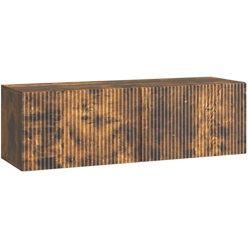  ormar za zid 98 x 31 x 30 cm Dimljeni hrast Slike