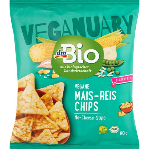 dmBio ekspandirani veganski čips od kukuruza i pirinča sa dodatkom proteina graška 60 g Cene