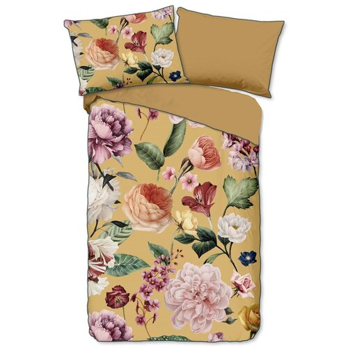 Descanso žuta posteljina od organskog pamuka Flowery, 140 x 200 cm Slike