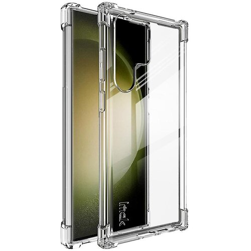 INORCO IMAK Za Samsung Galaxy S23 Ultra telefonski ovitek prozorna štirikotna zračna blazina TPU torbica za telefon, (22036008) Cene