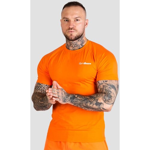 GymBeam Muška majica Fitted TRN Orange Cene
