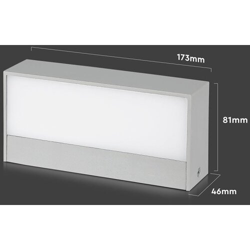  LED spolja&amp;scaron;nje zidno svetlo LED/9W/230V 6400K IP65 Slike