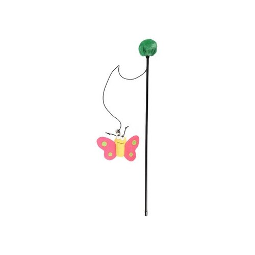 Flamingo Happy Butterfly Mahalica za mačke, 53cm, &amp;Scaron;arena Slike