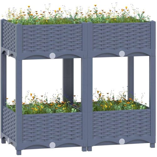  Visoka greda 80x40x71 cm polipropilen, (20758919) Slike