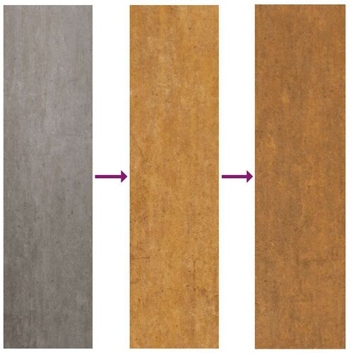 vidaXL Planter Rusty 40x40x40 cm Vremensko odporno jeklo Cene