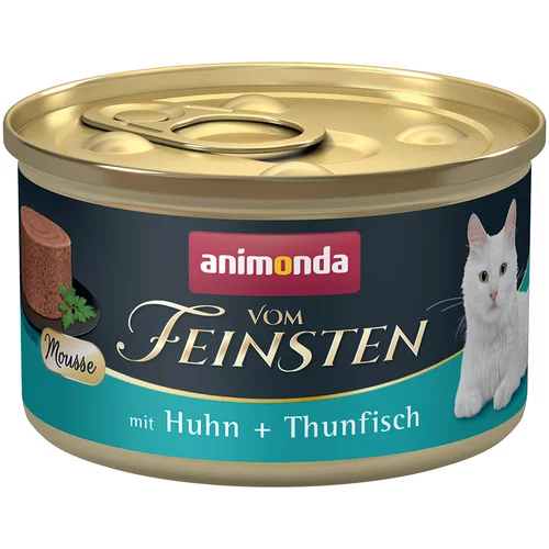 Animonda Varčno pakiranje Vom Feinsten Adult 24 x 85 g - Piščanec in tuna